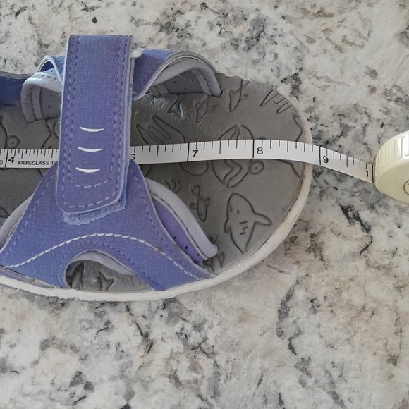 Girls Timberland Blue Sandals - Picture 5 of 5